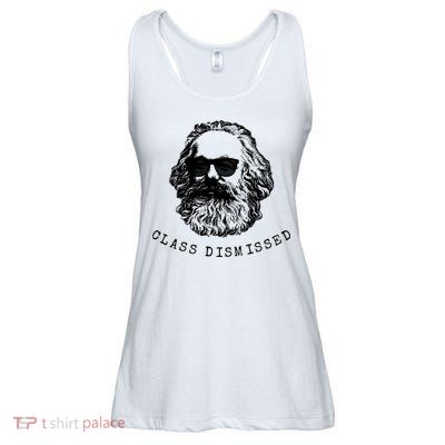 Cool Karl Marx Funny Socialism Class Dismissed Ladies Essential Flowy Tank