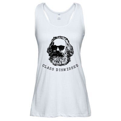 Cool Karl Marx Funny Socialism Class Dismissed Ladies Essential Flowy Tank