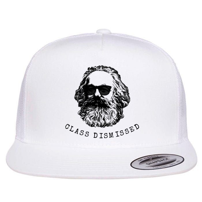 Cool Karl Marx Funny Socialism Class Dismissed Flatbill Hat
