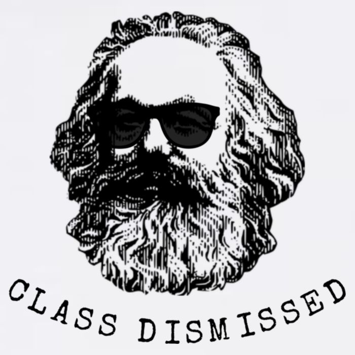Cool Karl Marx Funny Socialism Class Dismissed Flatbill Hat