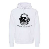 Cool Karl Marx Funny Socialism Class Dismissed Premium Hoodie