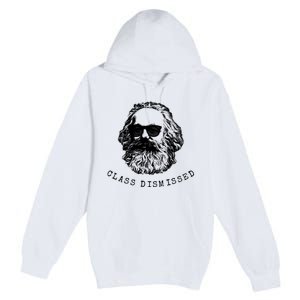 Cool Karl Marx Funny Socialism Class Dismissed Premium Pullover Hoodie