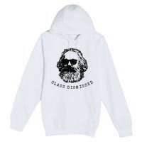 Cool Karl Marx Funny Socialism Class Dismissed Premium Pullover Hoodie