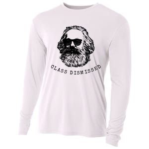 Cool Karl Marx Funny Socialism Class Dismissed Cooling Performance Long Sleeve Crew