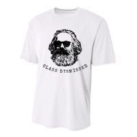 Cool Karl Marx Funny Socialism Class Dismissed Performance Sprint T-Shirt