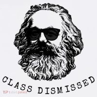 Cool Karl Marx Funny Socialism Class Dismissed Baby Bodysuit