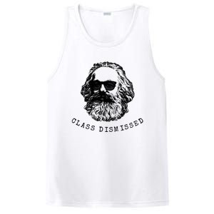 Cool Karl Marx Funny Socialism Class Dismissed PosiCharge Competitor Tank