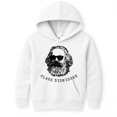 Cool Karl Marx Funny Socialism Class Dismissed Kids Hoodie