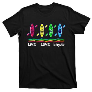 Cool Kayaks Meaningful Gift For Outdoor Funny Kayaking Boating Gift T-Shirt