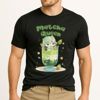 Cute Kawaii Matcha Latte Parfait Green Tea Ice Cream Cooling Performance Crew T-Shirt