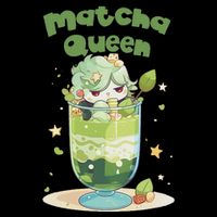 Cute Kawaii Matcha Latte Parfait Green Tea Ice Cream Cooling Performance Crew T-Shirt