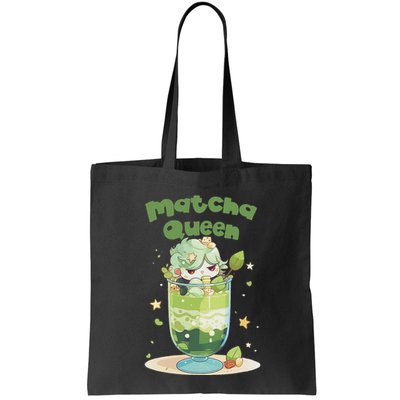 Cute Kawaii Matcha Latte Parfait Green Tea Ice Cream Bag