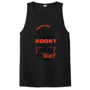 Creepy Kooky Mysterious Spooky Ooky Family Halloween Costume PosiCharge Competitor Tank