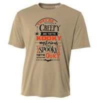 Creepy Kooky Mysterious Spooky Ooky Family Halloween Costume Cooling Performance Crew T-Shirt