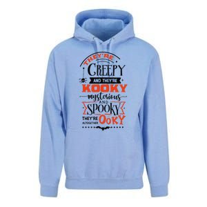 Creepy Kooky Mysterious Spooky Ooky Family Halloween Costume Unisex Surf Hoodie