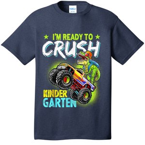 Crush Kindergarten Monster Truck T Rex Dino Back To School T-Shirt