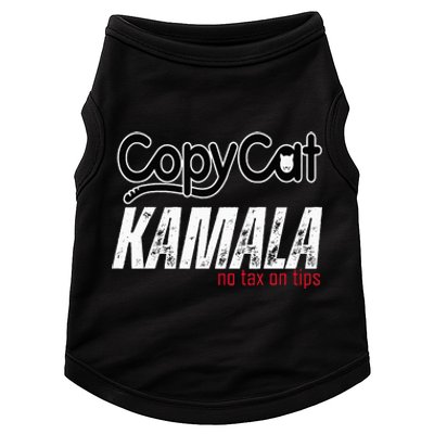 Copycat Kamala No Tax On Tips Doggie Tank