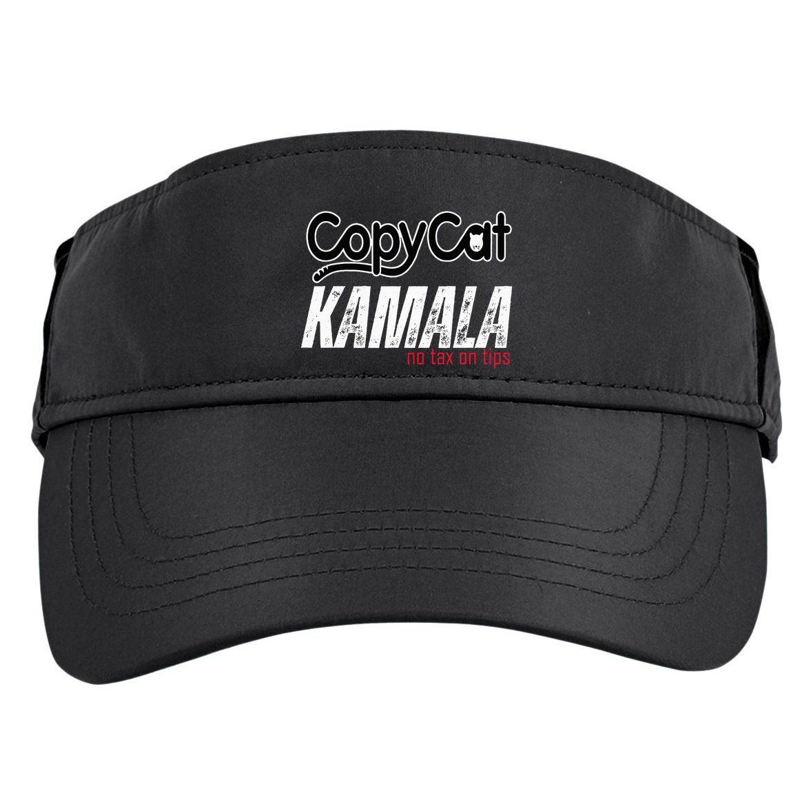 Copycat Kamala No Tax On Tips Adult Drive Performance Visor