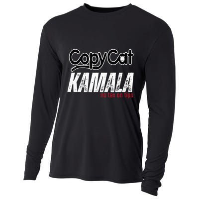 Copycat Kamala No Tax On Tips Cooling Performance Long Sleeve Crew