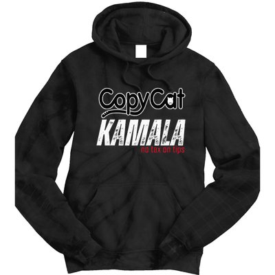 Copycat Kamala No Tax On Tips Tie Dye Hoodie