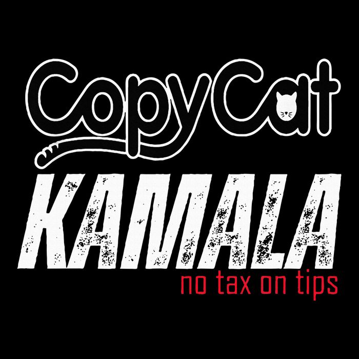 Copycat Kamala No Tax On Tips Wool Snapback Cap