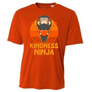 Cute Kindness Ninja Wear Orange Day Be Kind Cooling Performance Crew T-Shirt