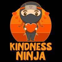 Cute Kindness Ninja Wear Orange Day Be Kind Cooling Performance Crew T-Shirt
