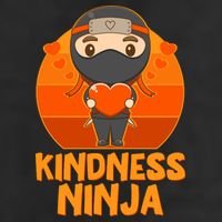 Cute Kindness Ninja Wear Orange Day Be Kind 11oz C Handle Ceramic Mug