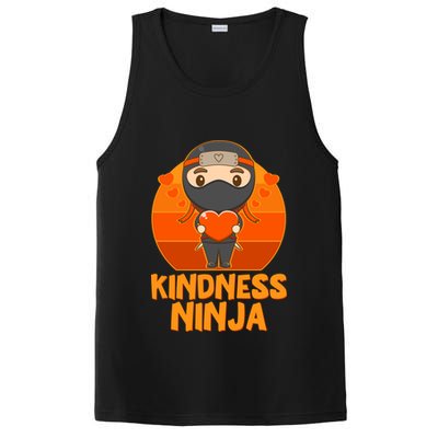 Cute Kindness Ninja Wear Orange Day Be Kind PosiCharge Competitor Tank