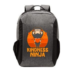 Cute Kindness Ninja Wear Orange Day Be Kind Vector Backpack