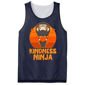 Cute Kindness Ninja Wear Orange Day Be Kind Mesh Reversible Basketball Jersey Tank