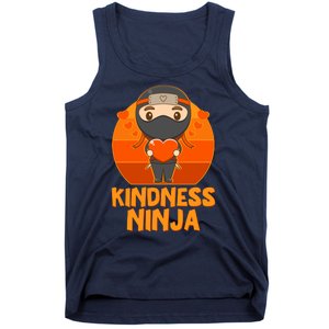 Cute Kindness Ninja Wear Orange Day Be Kind Tank Top