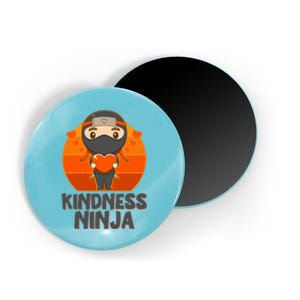 Cute Kindness Ninja Wear Orange Day Be Kind Magnet