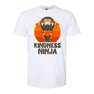 Cute Kindness Ninja Wear Orange Day Be Kind Softstyle CVC T-Shirt