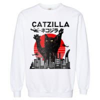 Catzilla King Of Pawster Garment-Dyed Sweatshirt