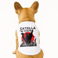 Catzilla King Of Pawster Doggie Tank