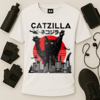 Catzilla King Of Pawster Performance Shirt