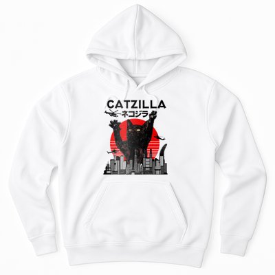 Catzilla King Of Pawster Hoodie