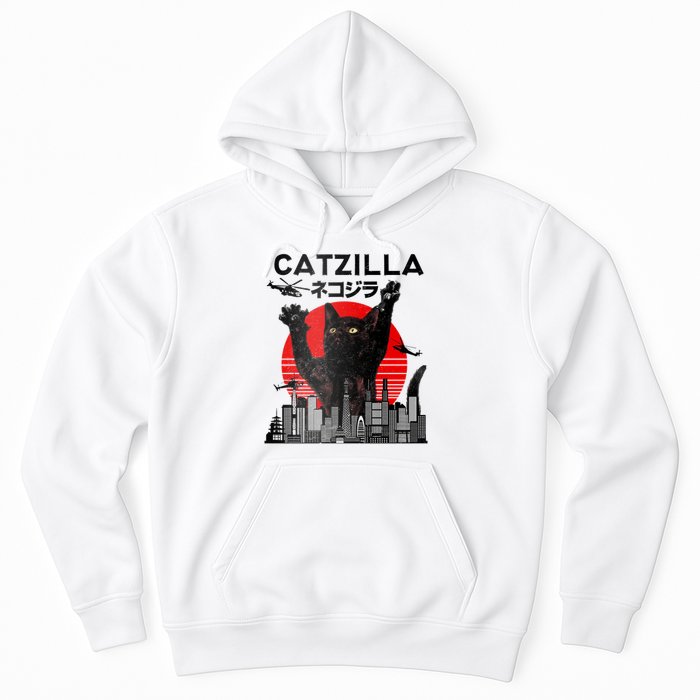 Catzilla King Of Pawster Hoodie