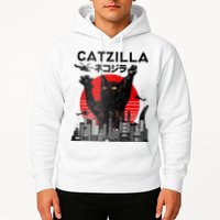Catzilla King Of Pawster Hoodie