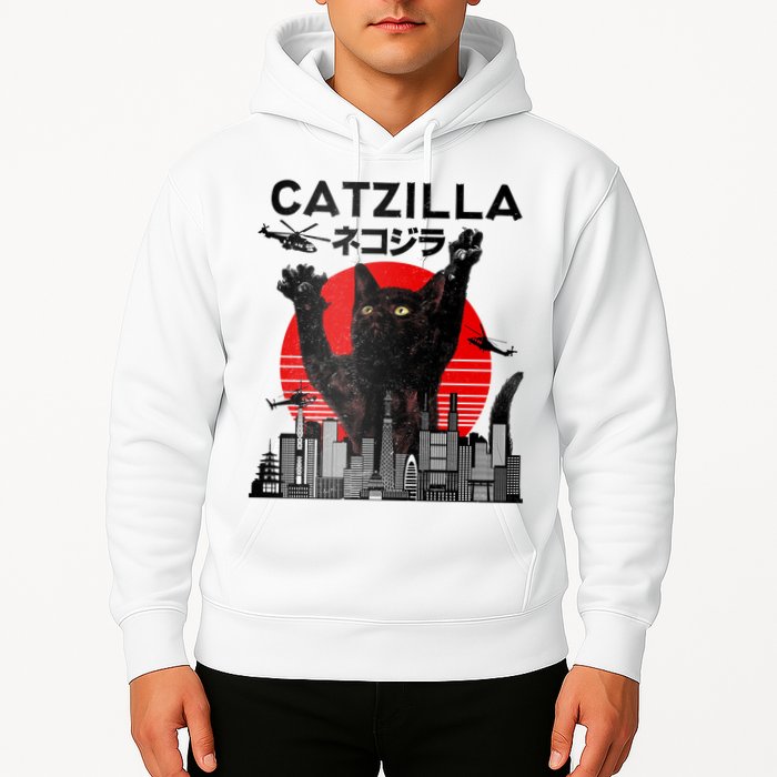 Catzilla King Of Pawster Hoodie