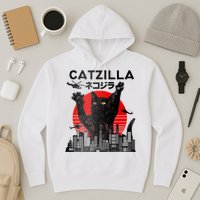 Catzilla King Of Pawster Hoodie