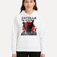 Catzilla King Of Pawster Hoodie