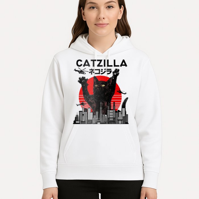 Catzilla King Of Pawster Hoodie
