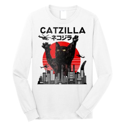 Catzilla King Of Pawster Long Sleeve Shirt