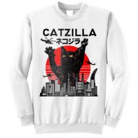 Catzilla King Of Pawster Sweatshirt