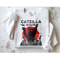 Catzilla King Of Pawster Sweatshirt