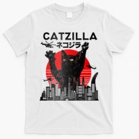 Catzilla King Of Pawster T-Shirt