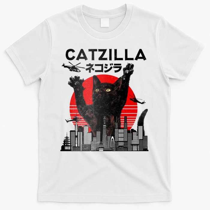 Catzilla King Of Pawster T-Shirt