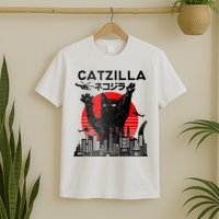 Catzilla King Of Pawster T-Shirt